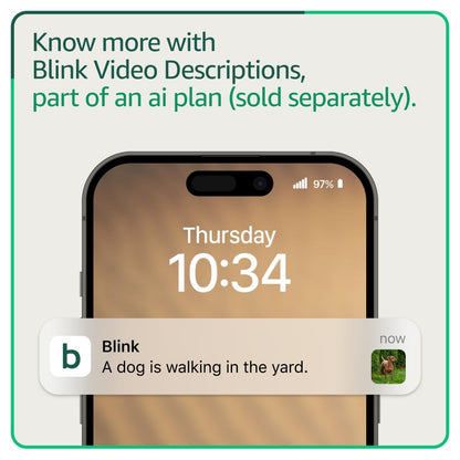 Blink Outdoor 4 y Videotimbre inalámbrico 2K+ (último modelo): cáma...
