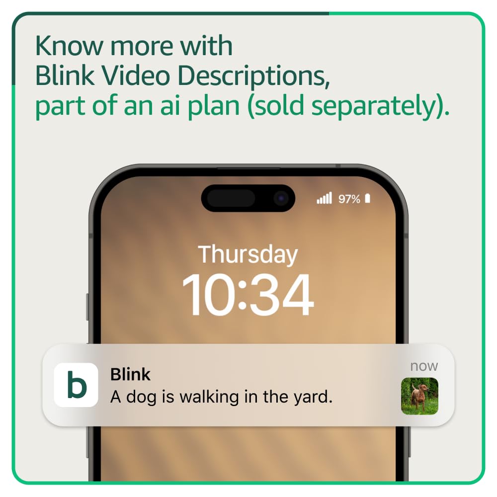 Blink Outdoor 4 y Videotimbre inalámbrico 2K+ (último modelo): cáma...