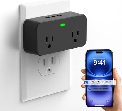 Alarma de falla de energía WiFi, alarma inteligente de corte de ene...