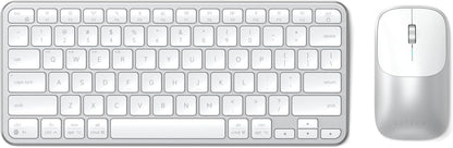Satechi Slim CEX1 - Combo de teclado y mouse inalámbricos, Bluetoot...