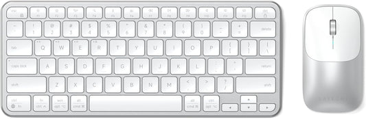 Satechi Slim CEX1 - Combo de teclado y mouse inalámbricos, Bluetoot...