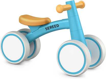 SEREED Bicicleta de equilibrio para bebés de 1 año, bicicleta de eq...