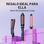 Wavytalk Juego de rizadores 3 en 1, rizador múltiple, juego de riza...