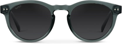 WearMe Pro Gafas de sol polarizadas redondas para mujer, protección...