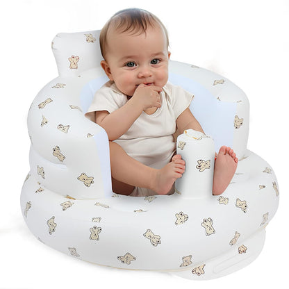 EKEPE Asiento inflable para bebé para bebés de 3 meses en adelante,...