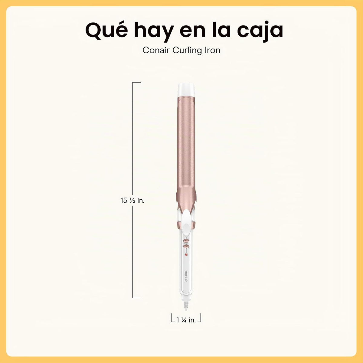 Conair - Plancha rizadora extra larga, doble cerámica, 1 1\/4 pulga...