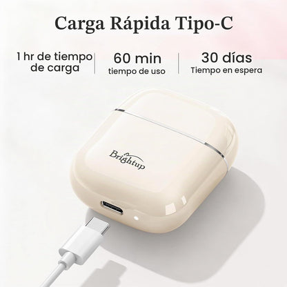Brightup Depilación facial para mujeres - Afeitadora sin dolor para...