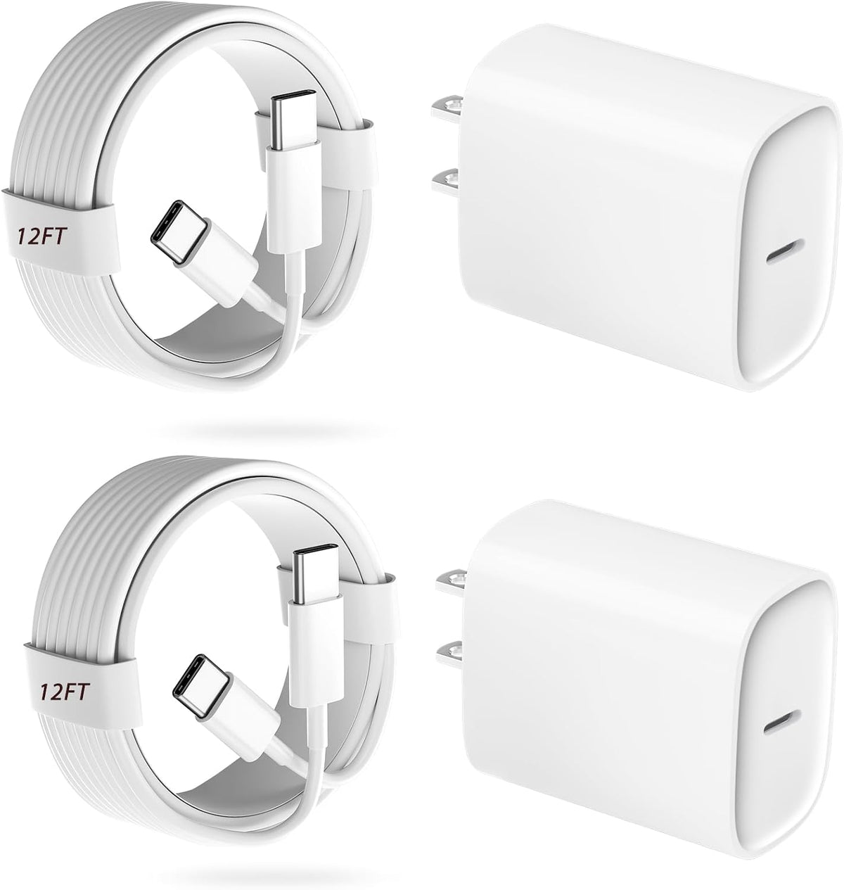 Teléfono 18 17 16 Pro Max Cargador Carga Rápida, 20W Teléfono Duo U...