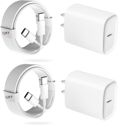 Teléfono 18 17 16 Pro Max Cargador Carga Rápida, 20W Teléfono Duo U...