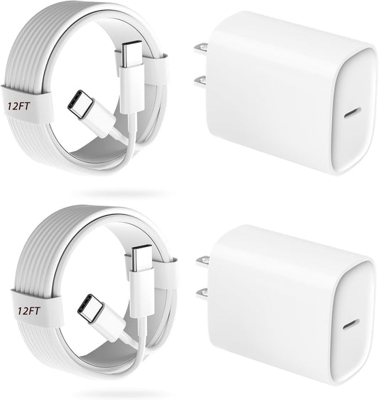 Teléfono 18 17 16 Pro Max Cargador Carga Rápida, 20W Teléfono Duo U...