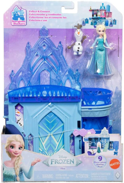 Disney Frozen Storytime Stackers Elsa Ice Castle Casa de muñecas |...