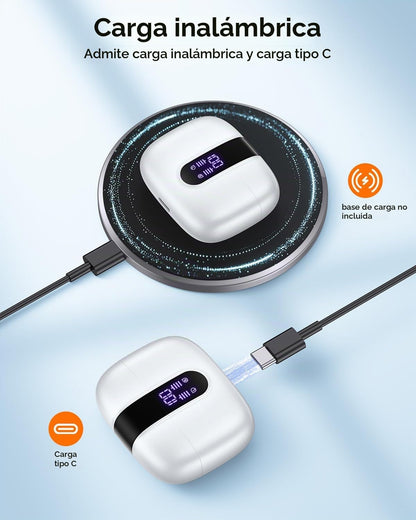 TAGRY Auriculares Bluetooth Verdaderamente Inalámbricos Auriculares...