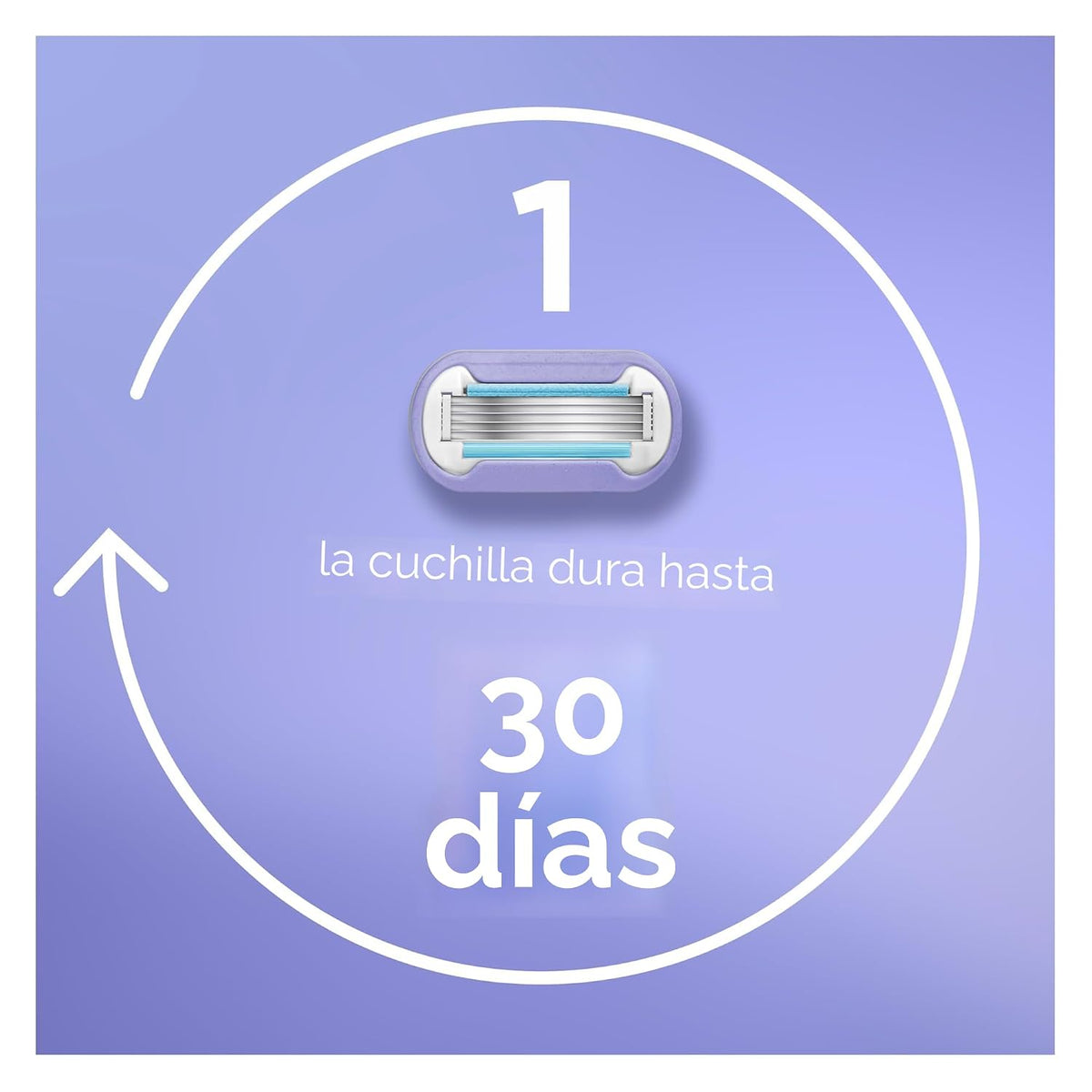 Gillette Venus Recambios de hoja de afeitar de lujo Smooth Swirl pa...