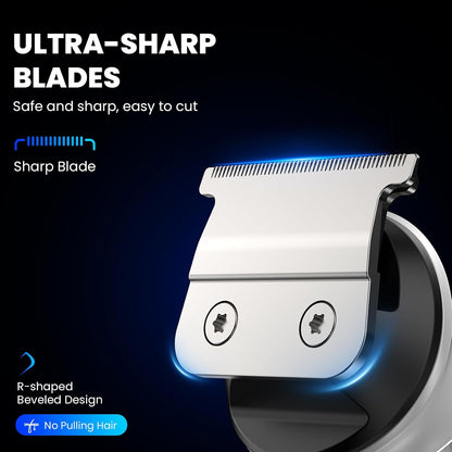 Ufree Recortadora de barba 7 en 1 para hombres, afeitadora eléctric...