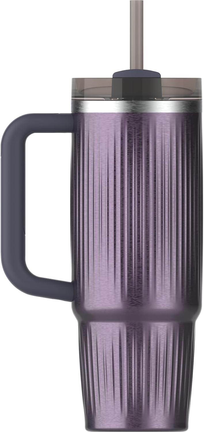 STANLEY Quencher H2.0 - Vaso con asa y pajilla, tapa de 3 posicione...