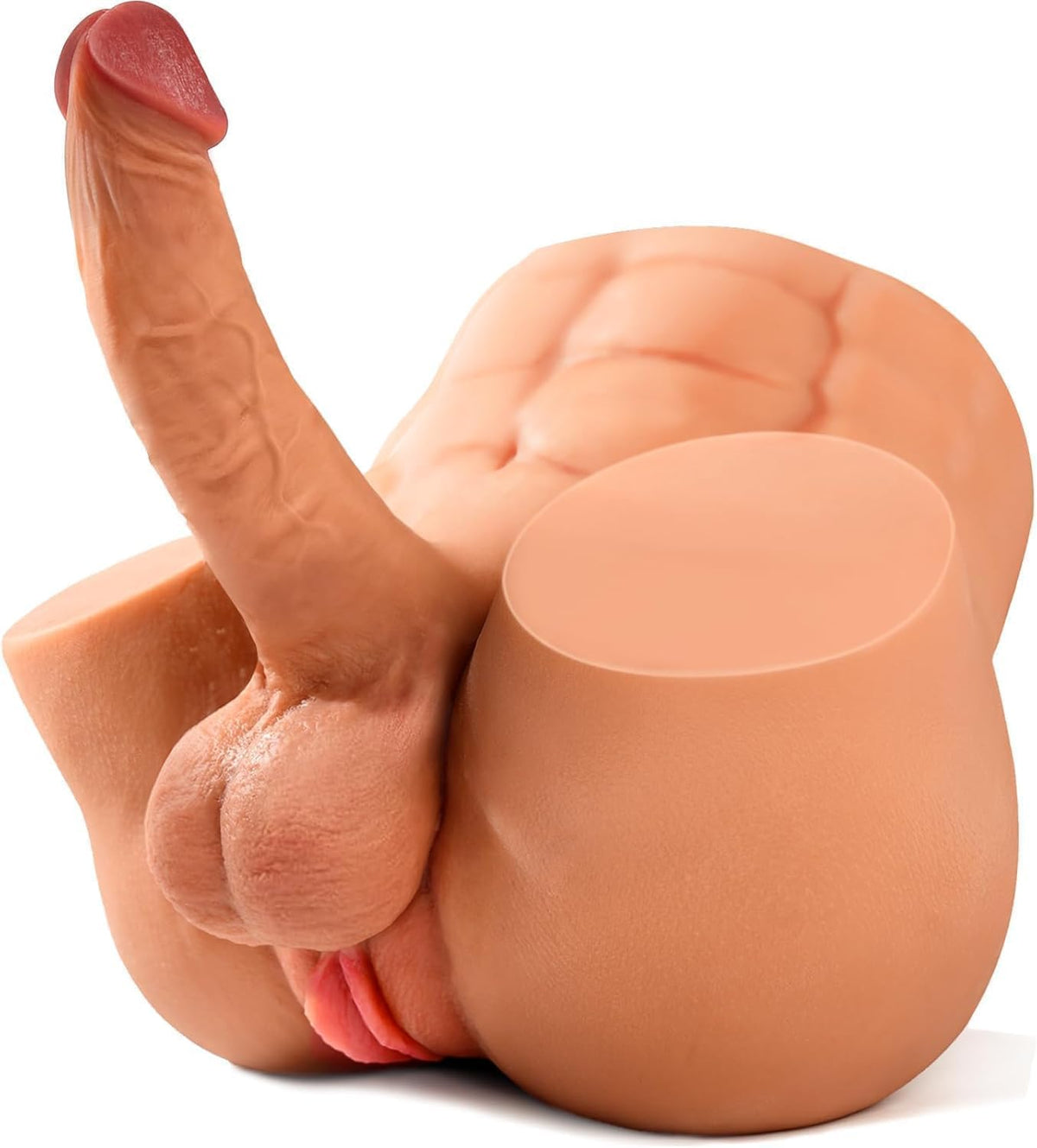 Muñeca sexual transexual BIG SHOCKED con consolador enorme realista...