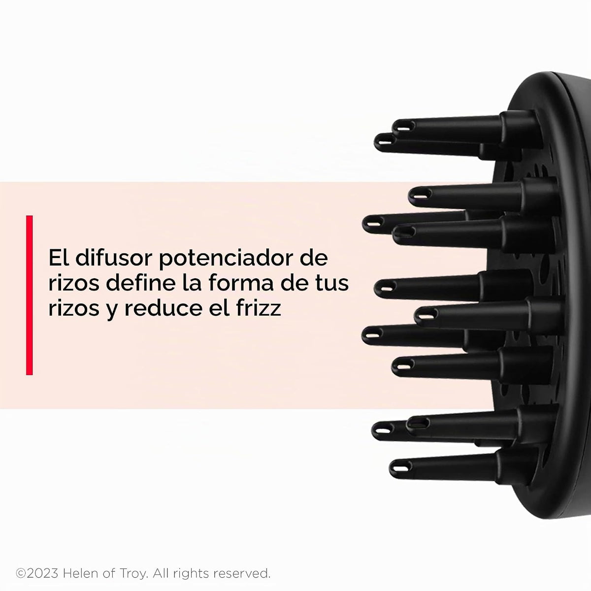 REVLON Secador de pelo con control de flujo de aire con difusor, co...