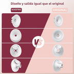 1 brida de doble sellado de 0.827 in compatible con Momcozy flujo m...