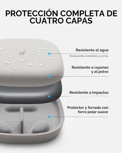 Auriculares Soundcore by Anker Q20i con funda protectora, azul, paq...