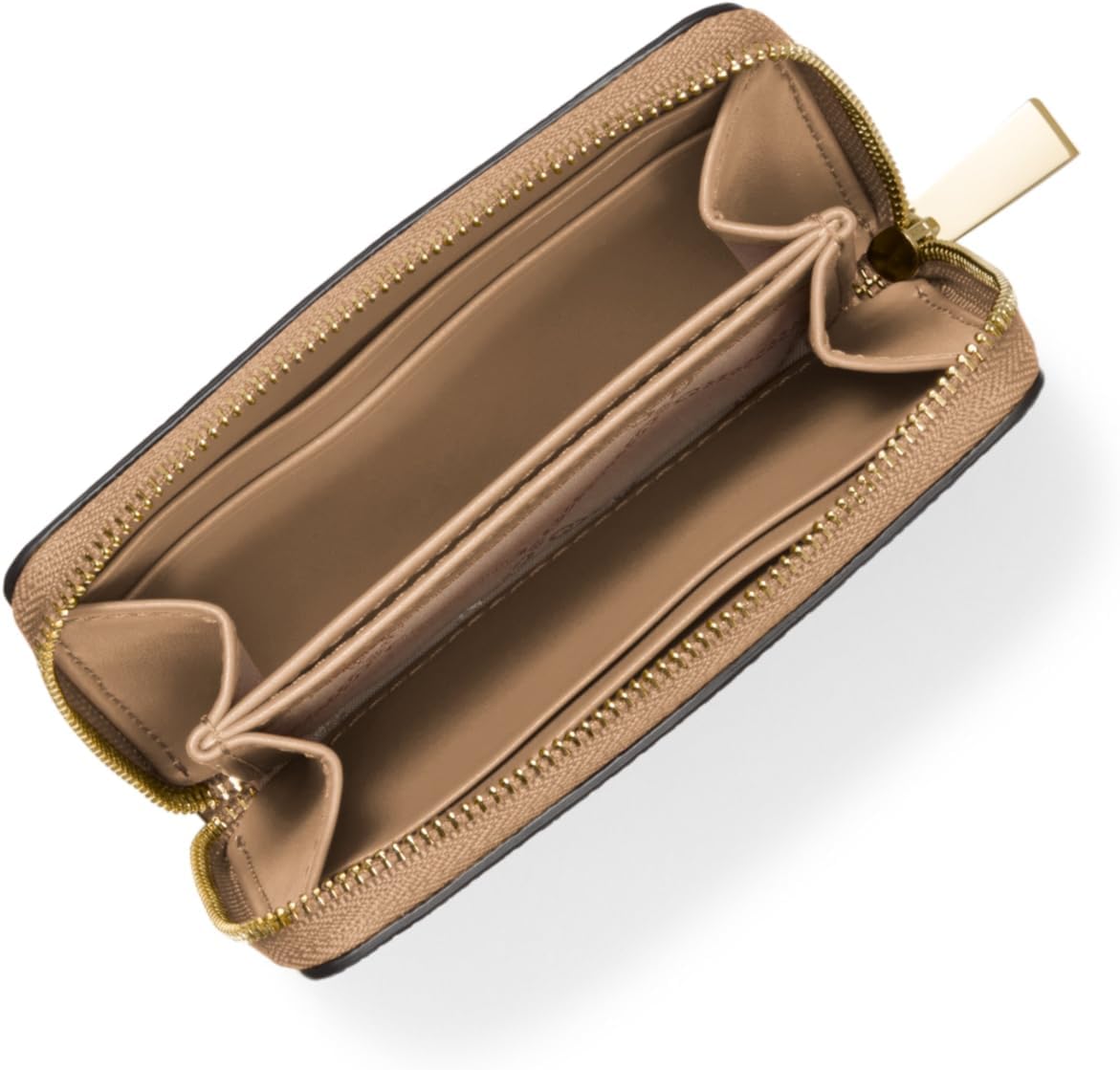 Michael Kors Estuche para tarjetas Jet Set con cremallera pequeña,...