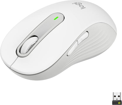 Logitech Signature M650 L - Ratón inalámbrico de tamaño completo |...