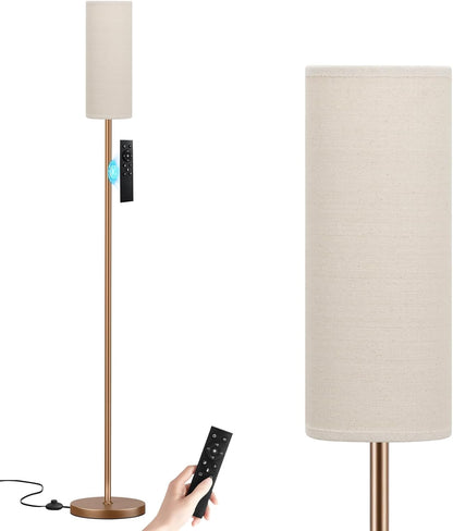Ambimall Lámparas de pie de 64 pulgadas para sala de estar con cont...