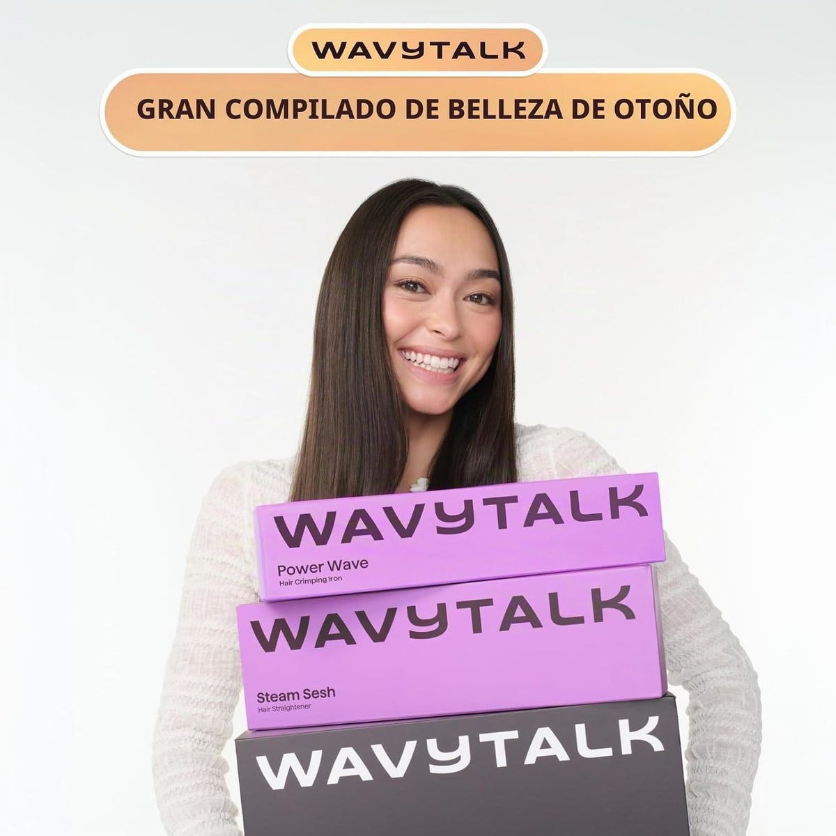 Wavytalk Plancha pequeña tipo lápiz de 0,3 pulgadas para cabello co...