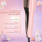 Aima Beauty Onda profunda de 1 pulgada rizador de pelo rizador ondu...