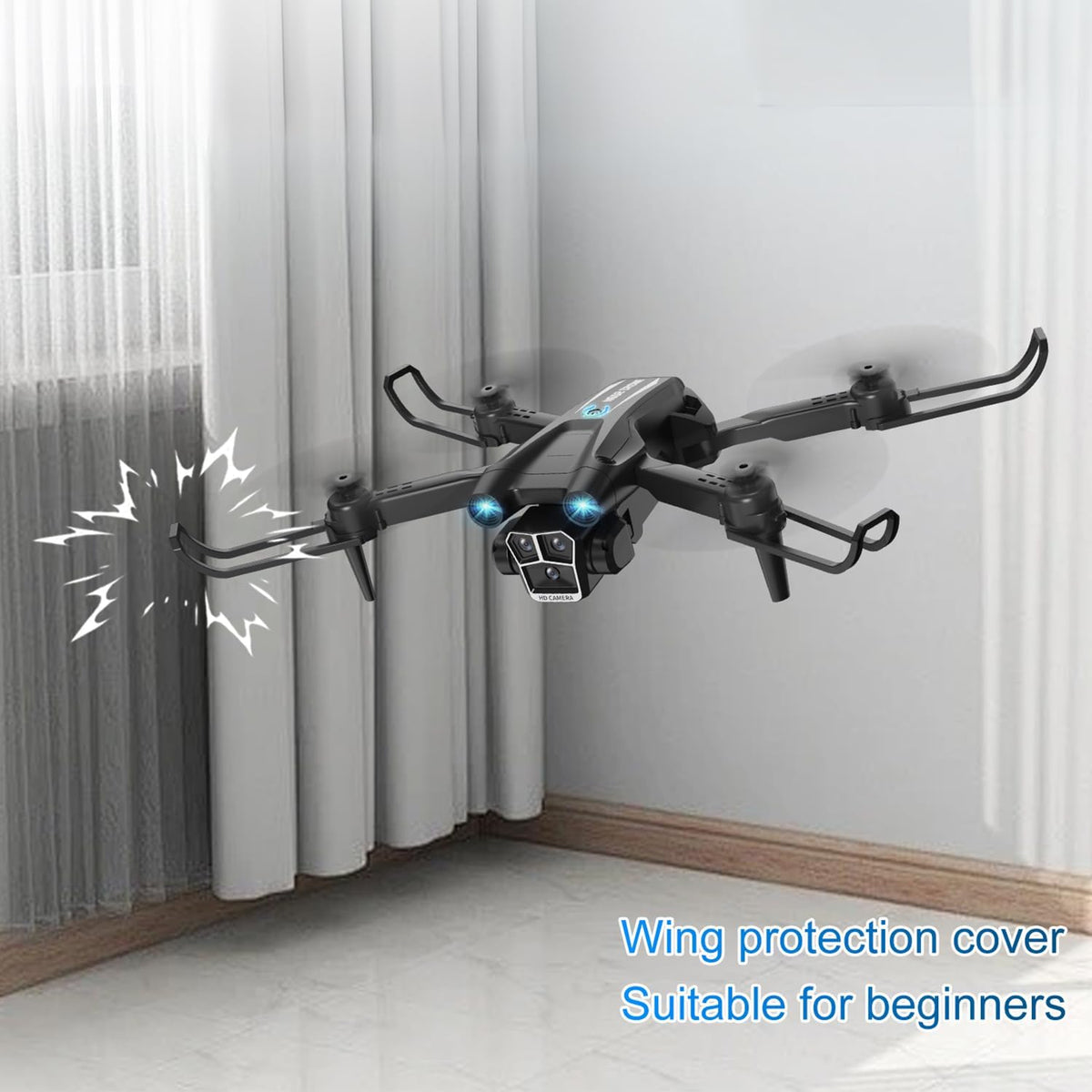 Dron con cámara 1080P HD, mini dron para principiantes, niños y adu...