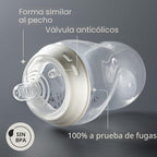 Tommee Tippee Natural Start - Biberones anticólicos de 9 onzas sin...