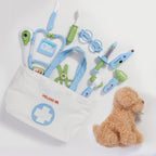 Meland Kit médico para niño con cachorro, juguete de simulación de...