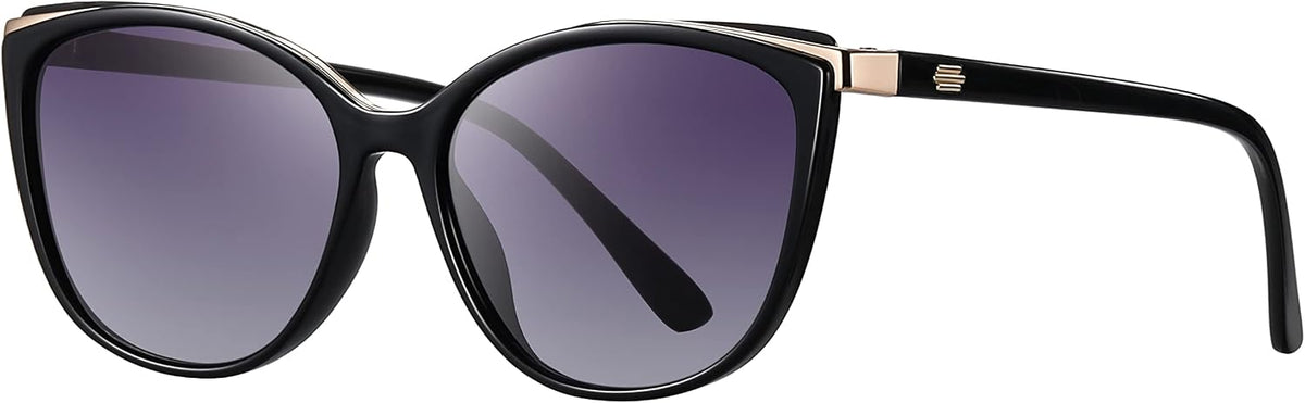 Colrea Gafas de Sol Modernas con Forma de Ojo de Gato para Mujer, E...