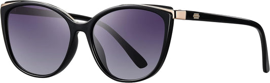 Colrea Gafas de Sol Modernas con Forma de Ojo de Gato para Mujer, E...