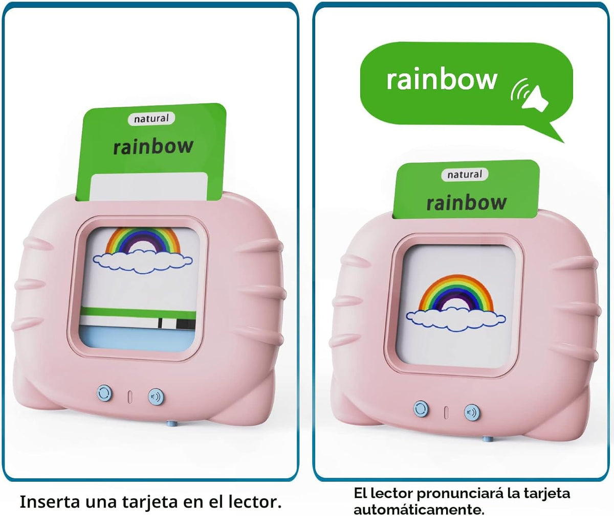 Lapare Juguete de aprendizaje audible con música para niños pequeño...
