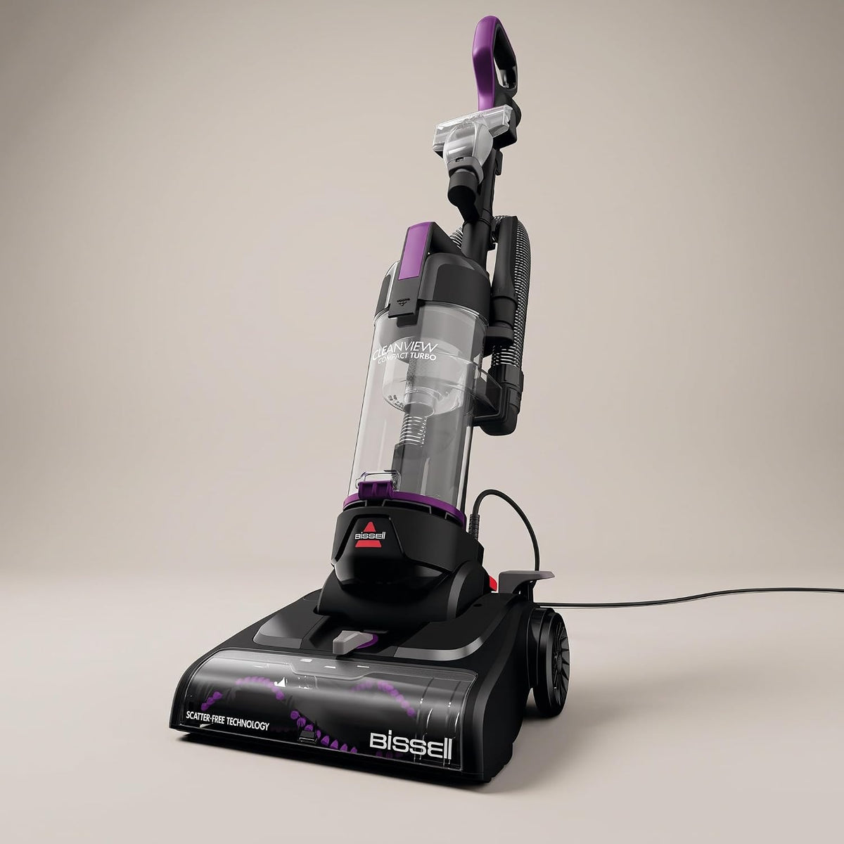 Bissell Aspiradora vertical Turbo compacta CleanView, 3437F | Poten...