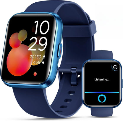 Reloj inteligente para mujeres\/hombres, compatible con Android y i...