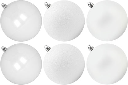 Benjia Adornos navideños extra grandes para exterior, bolas enormes...