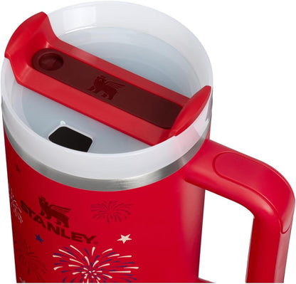 Vaso STANLEY Quencher H2.0 Flow State, 40 oz, fuegos artificiales r...