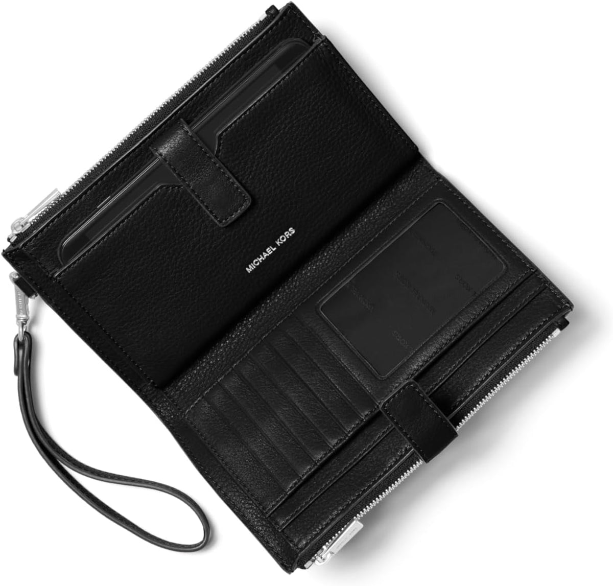 Michael Kors - Cartera de viaje con doble cremallera, de PVC