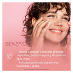 Neutrogena Limpiador de Acné de Pomelo Rosa Sin Aceite para Limpiez...