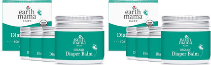 Earth Mama Bálsamo orgánico para pañales de 2 onzas | Crema de paña...