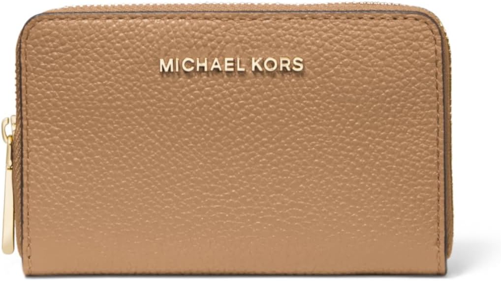 Michael Kors Estuche para tarjetas Jet Set con cremallera pequeña,...