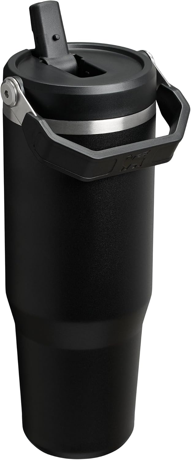 Stanley IceFlow 2.0 - Vaso con pajilla abatible con asa, 30 onzas,...