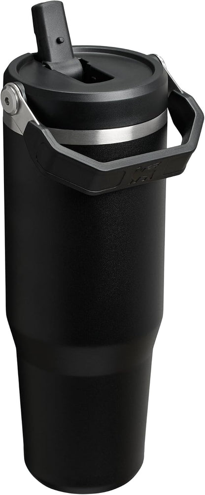 Stanley IceFlow 2.0 - Vaso con pajilla abatible con asa, 30 onzas,...