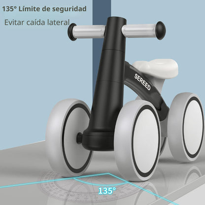 SEREED Bicicleta de equilibrio para bebés de 1 año, bicicleta de eq...