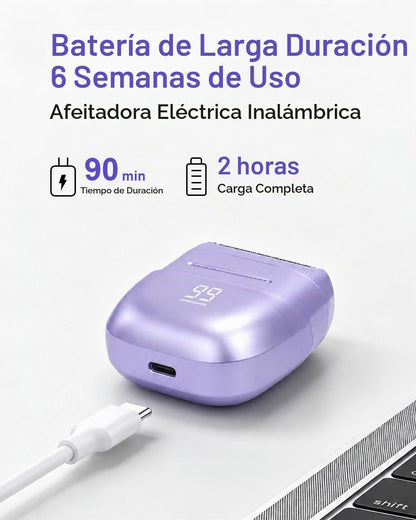 UNIMIKO Afeitadora eléctrica para mujer, impermeable, mini maquinil...