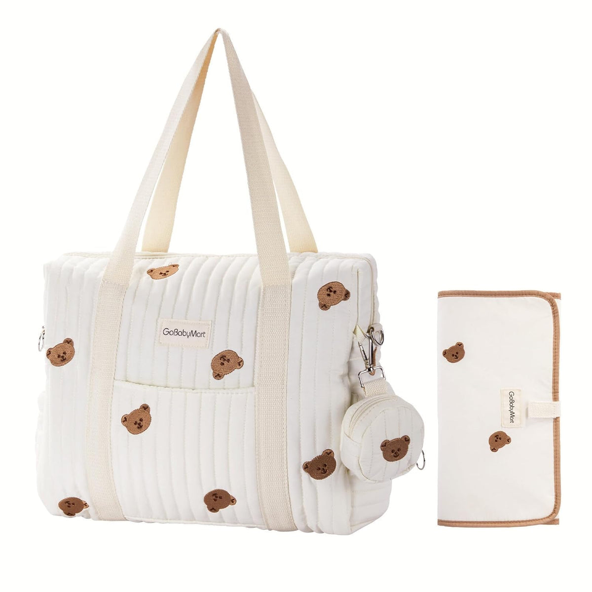 GOBABYMART Juego de 3 bolsas para pañales, bolsa de hospital para t...