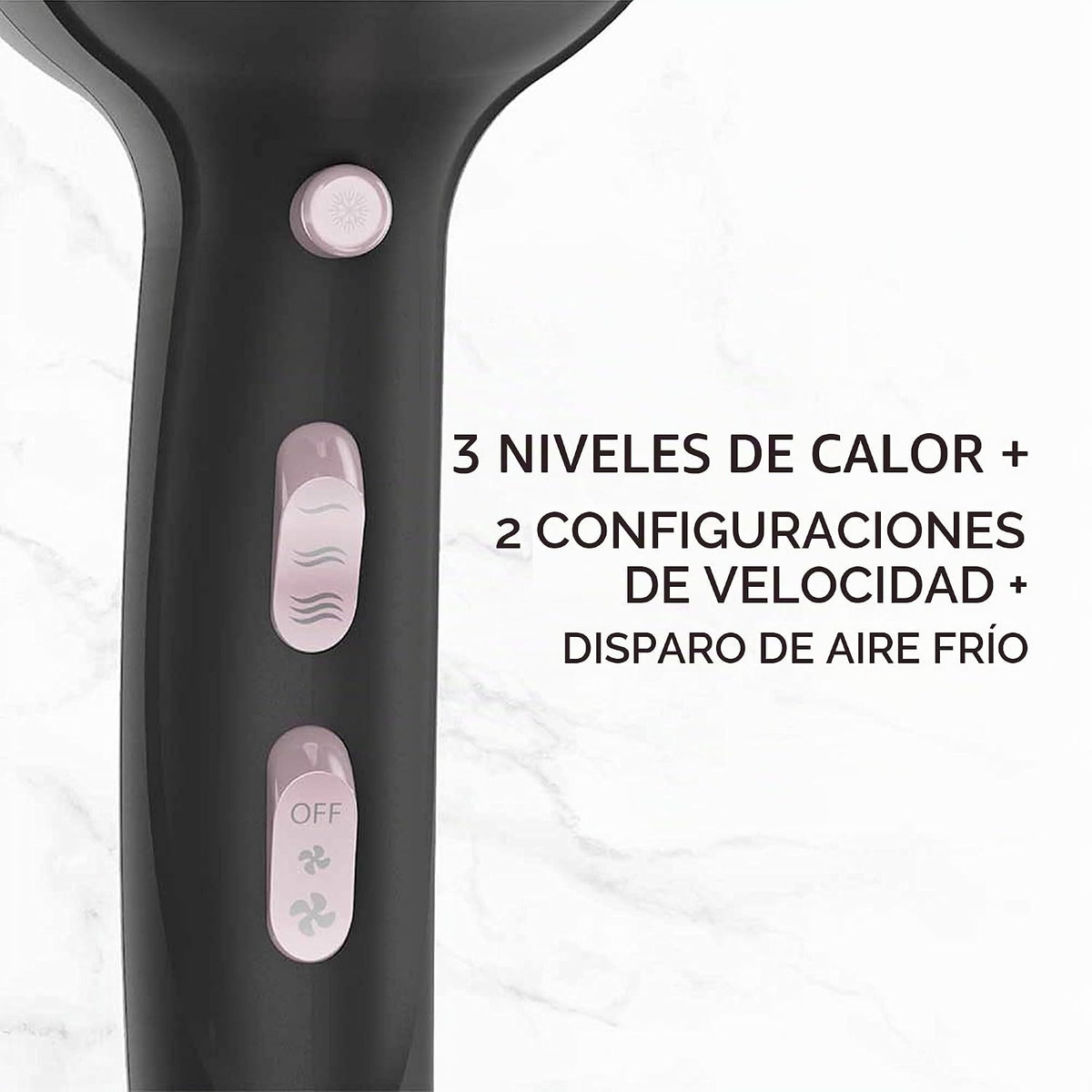 Secador de pelo de cerámica perlada, Remington AC2015 T|Colección S...