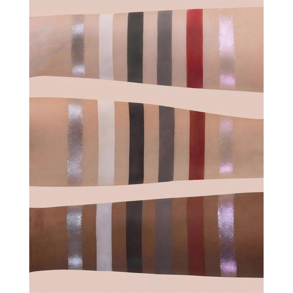 Flower Knows Swan Ballet Paleta de maquillaje de 6 colores con pinc...