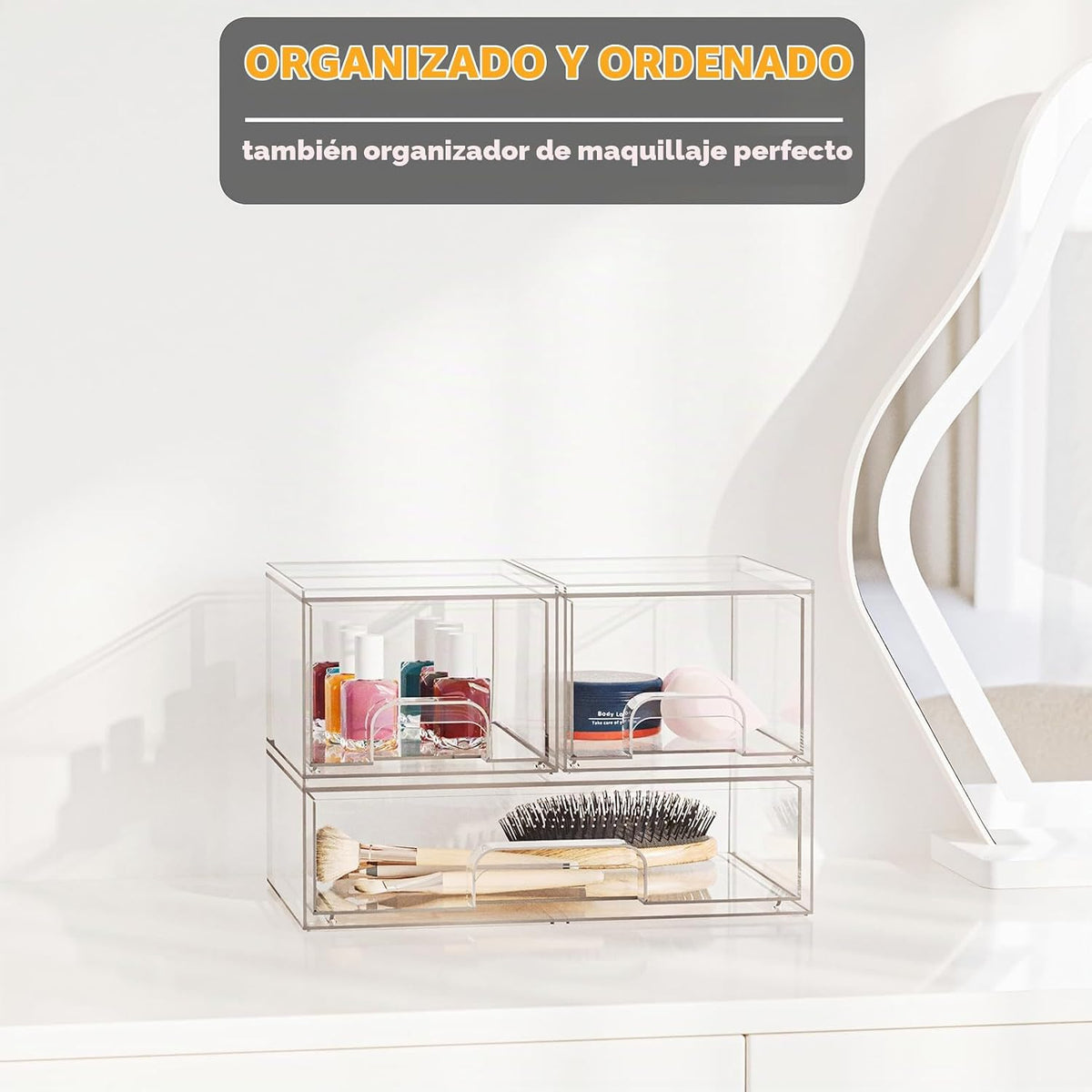 SpaceAid Organizador de almacenamiento de botellas para bebé, conte...